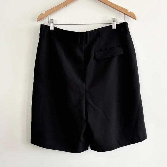 Gibson Latimer Long Pleated Tailored High Waist Dress Shorts - Picture 5 of 12